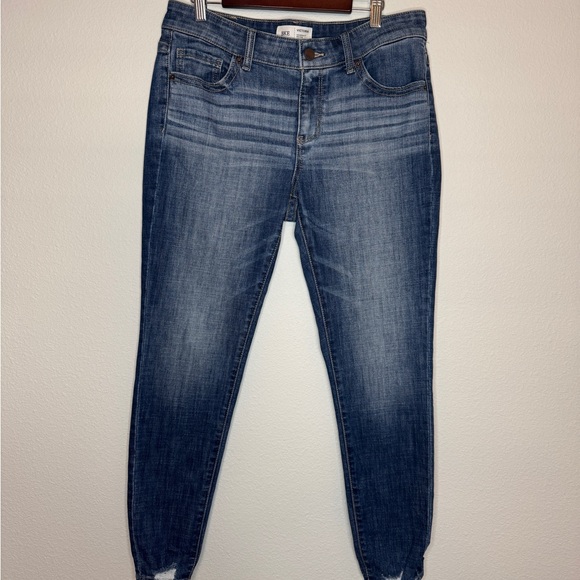 BKE Victoria Universal Fit Mid-Rise Ankle Skinny Jeans Medium Wash Size 28 - Picture 2 of 6